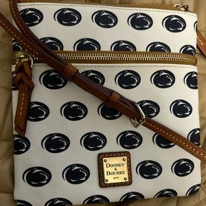 Dooney & Bourke Penn State Double Zip Crossbody
